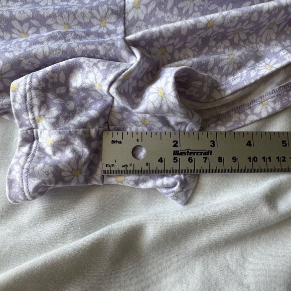 Hollister Floral Spaghetti Strap Babydoll Romper Lilac Purple Size M Outdoor Y2K - Picture 14 of 16